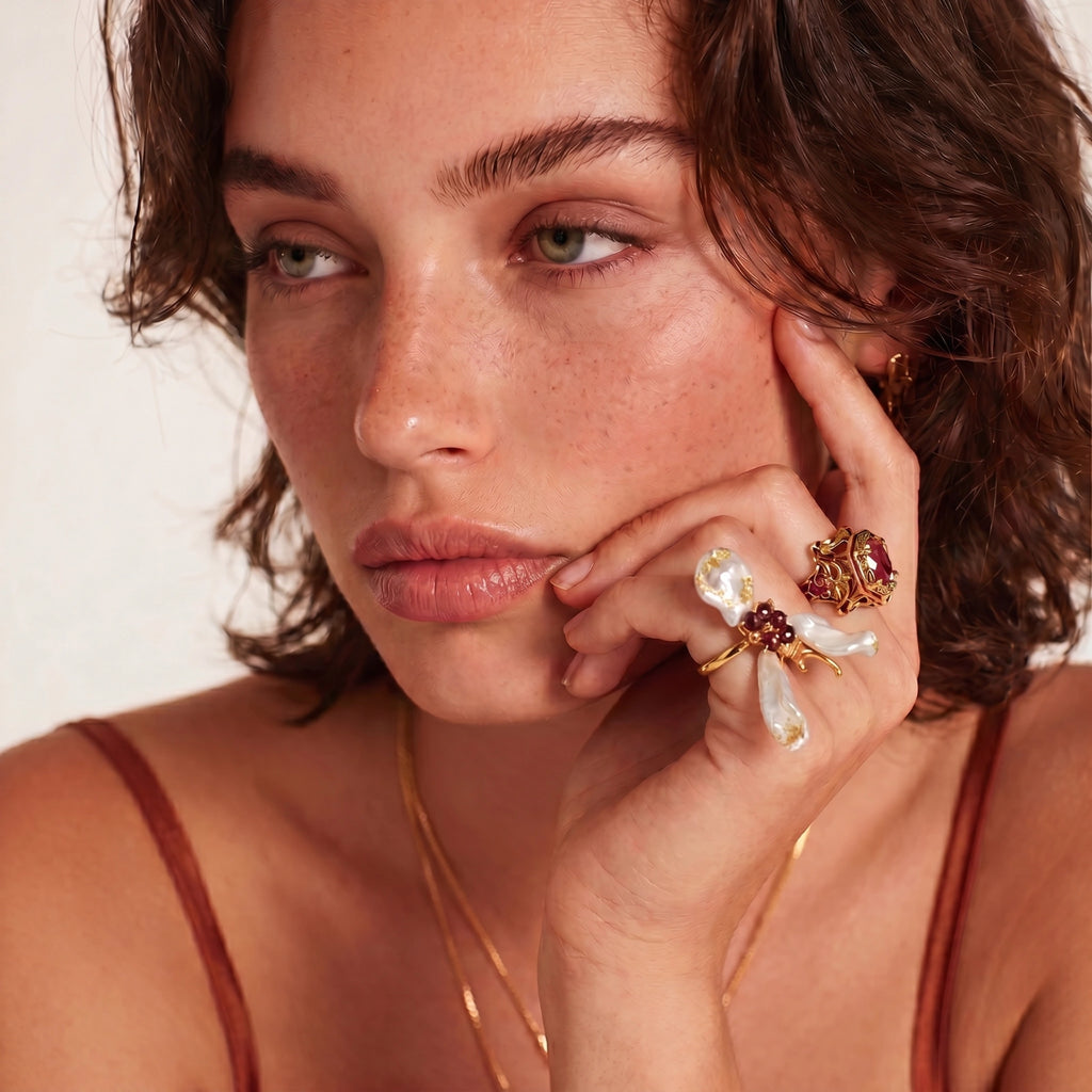 Baroque Sculpture Ring by Linda's Look