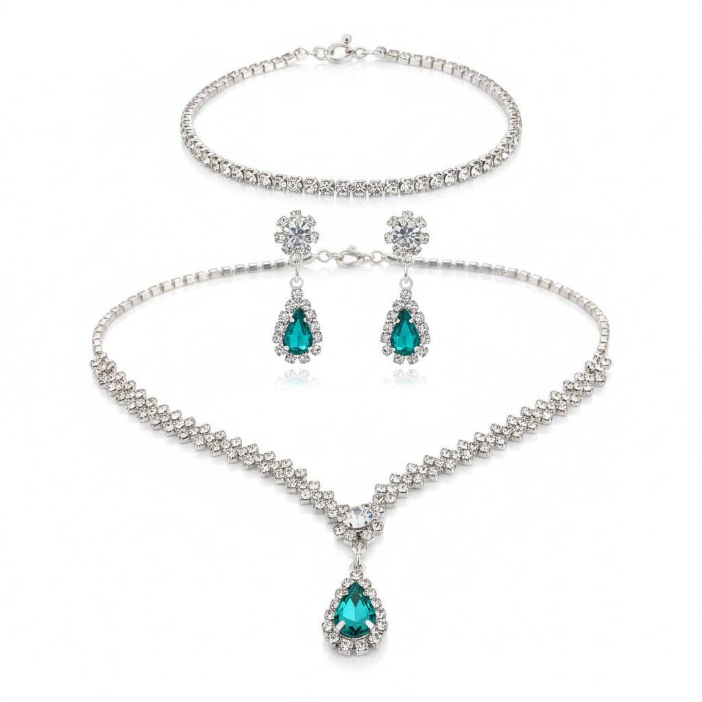 Jewelry set with necklace, 