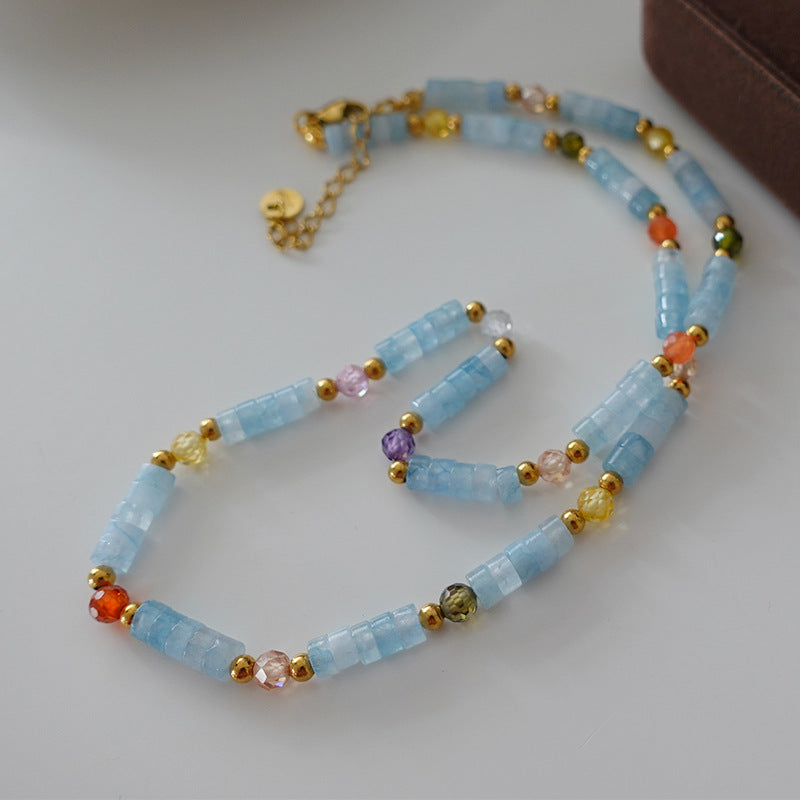 Little Charm Natural Beaded Necklace – artisan craftsmanship