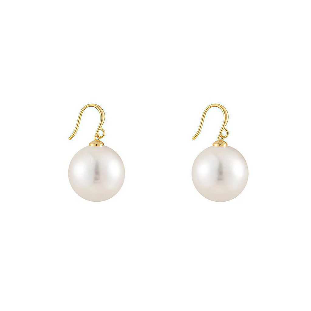 HANKOU Oversized Pearl Drop Earrings