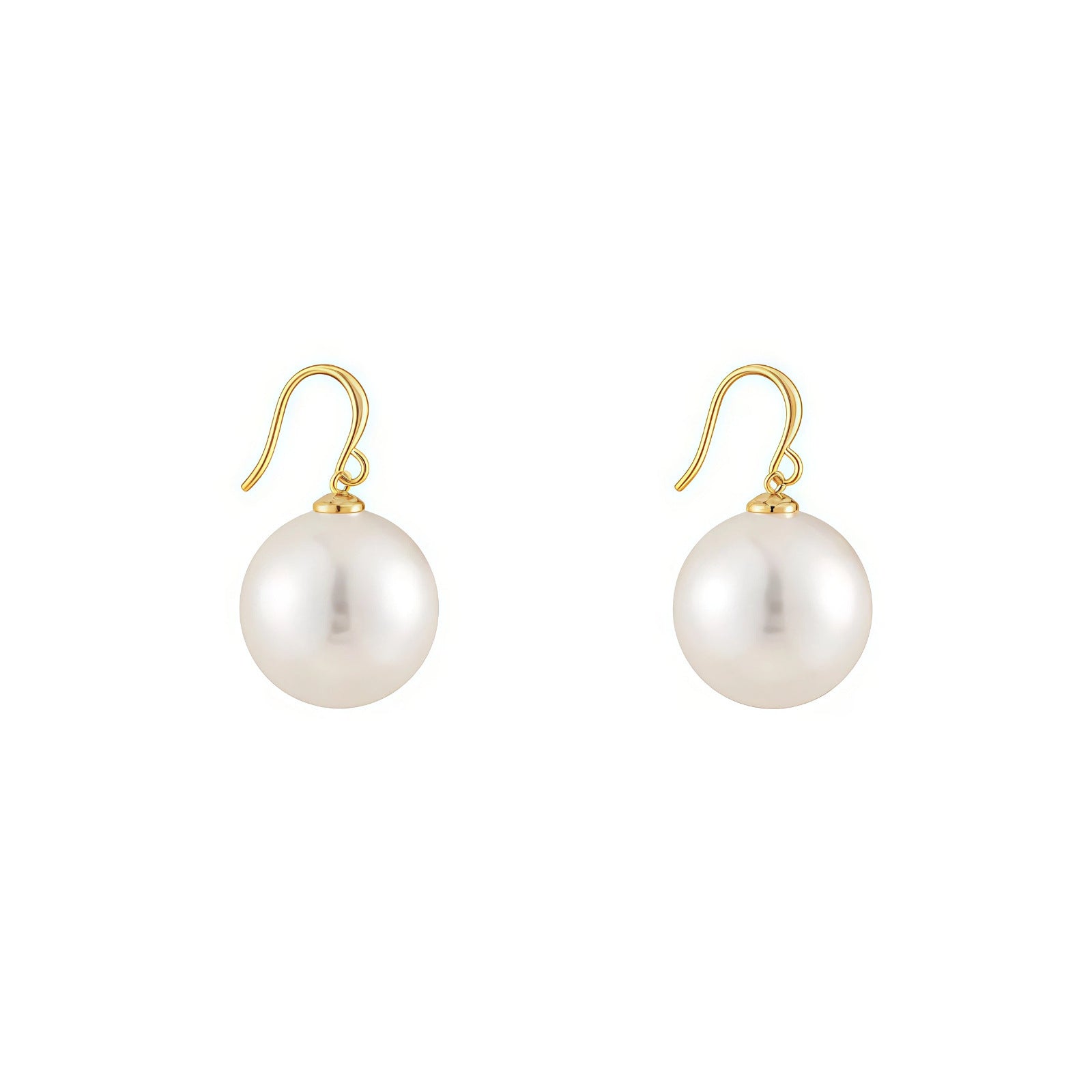 HANKOU Oversized Pearl Drop Earrings