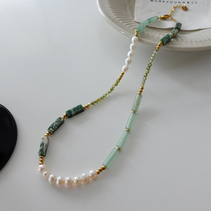 Little Charm Beaded Necklace – multiple color options