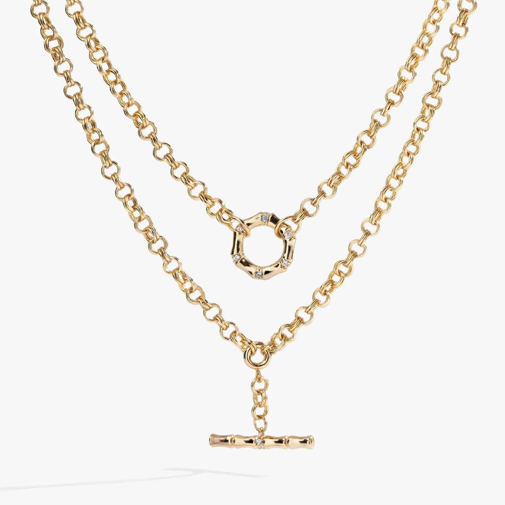 ALEX AND ANI — Bamboo Convertible Necklace or Bracelet