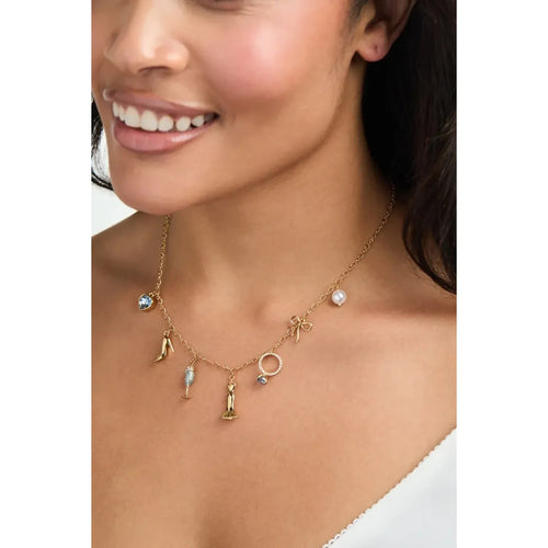 ALEX AND ANI — Bridal Multi-Charm Necklace