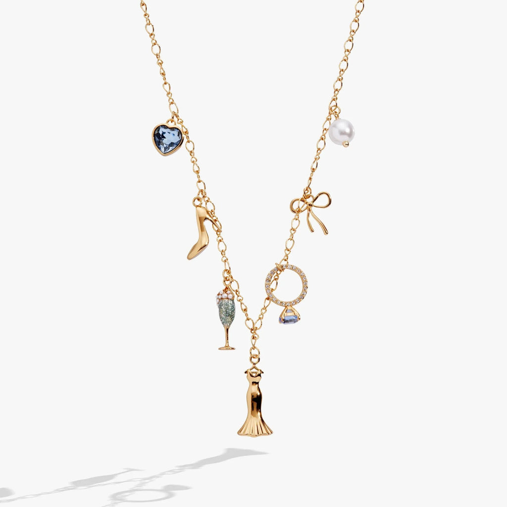 ALEX AND ANI — Bridal Multi-Charm Necklace