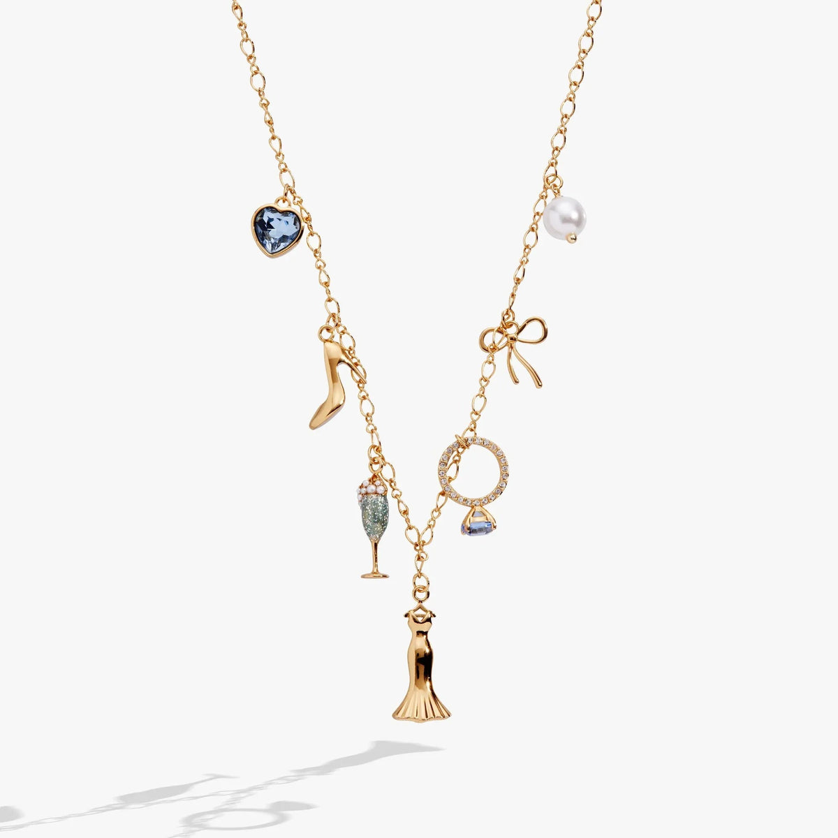 ALEX AND ANI — Bridal Multi-Charm Necklace