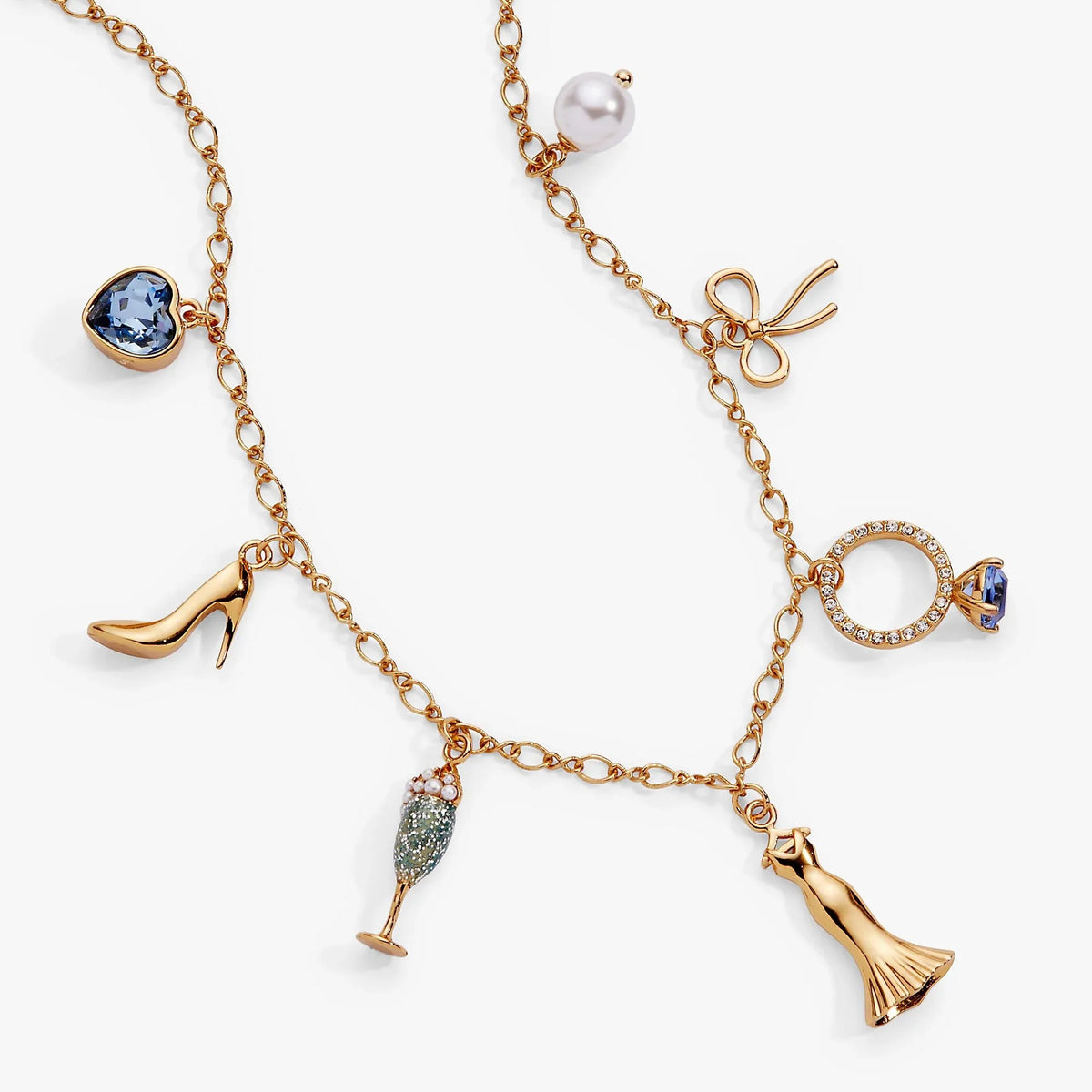 ALEX AND ANI — Bridal Multi-Charm Necklace