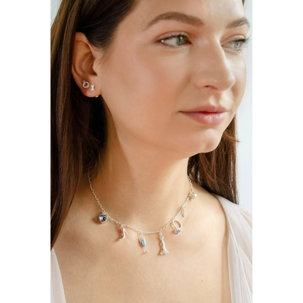 ALEX AND ANI — Bridal Multi-Charm Necklace