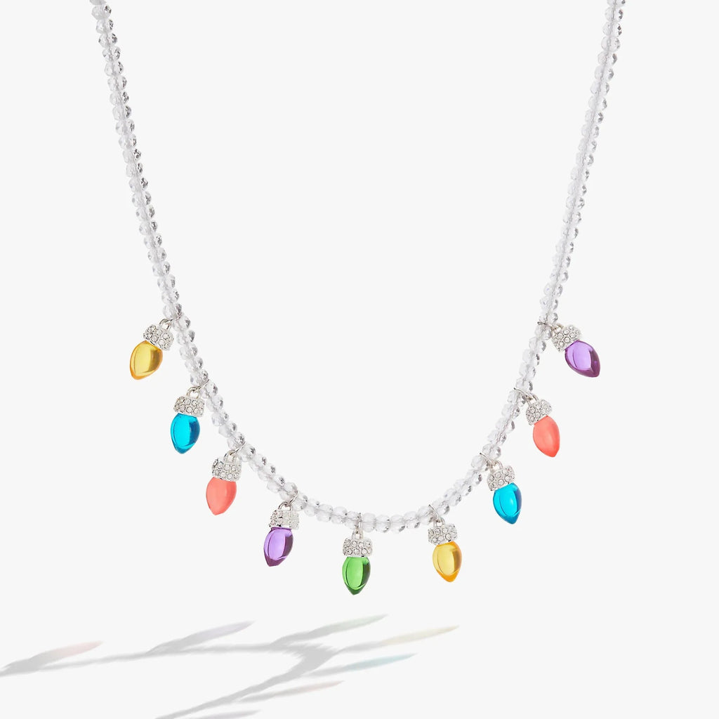 ALEX AND ANI — Christmas Light Bulb Necklace