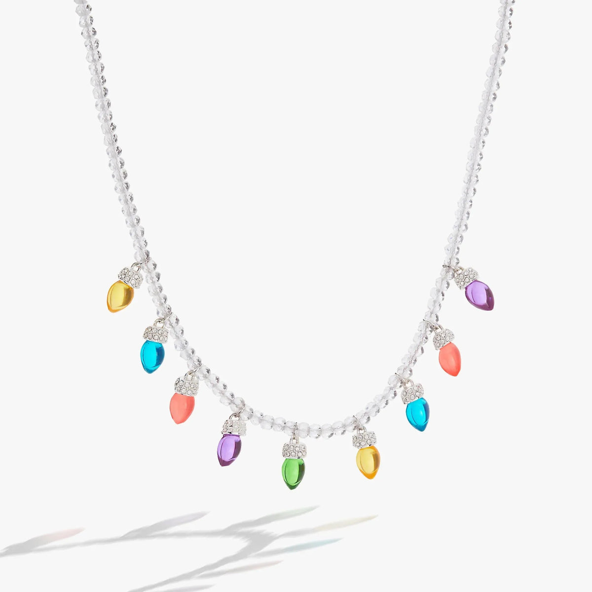 ALEX AND ANI — Christmas Light Bulb Necklace