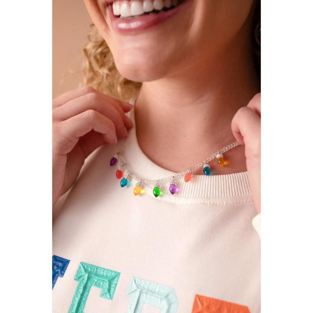 ALEX AND ANI — Christmas Light Bulb Necklace