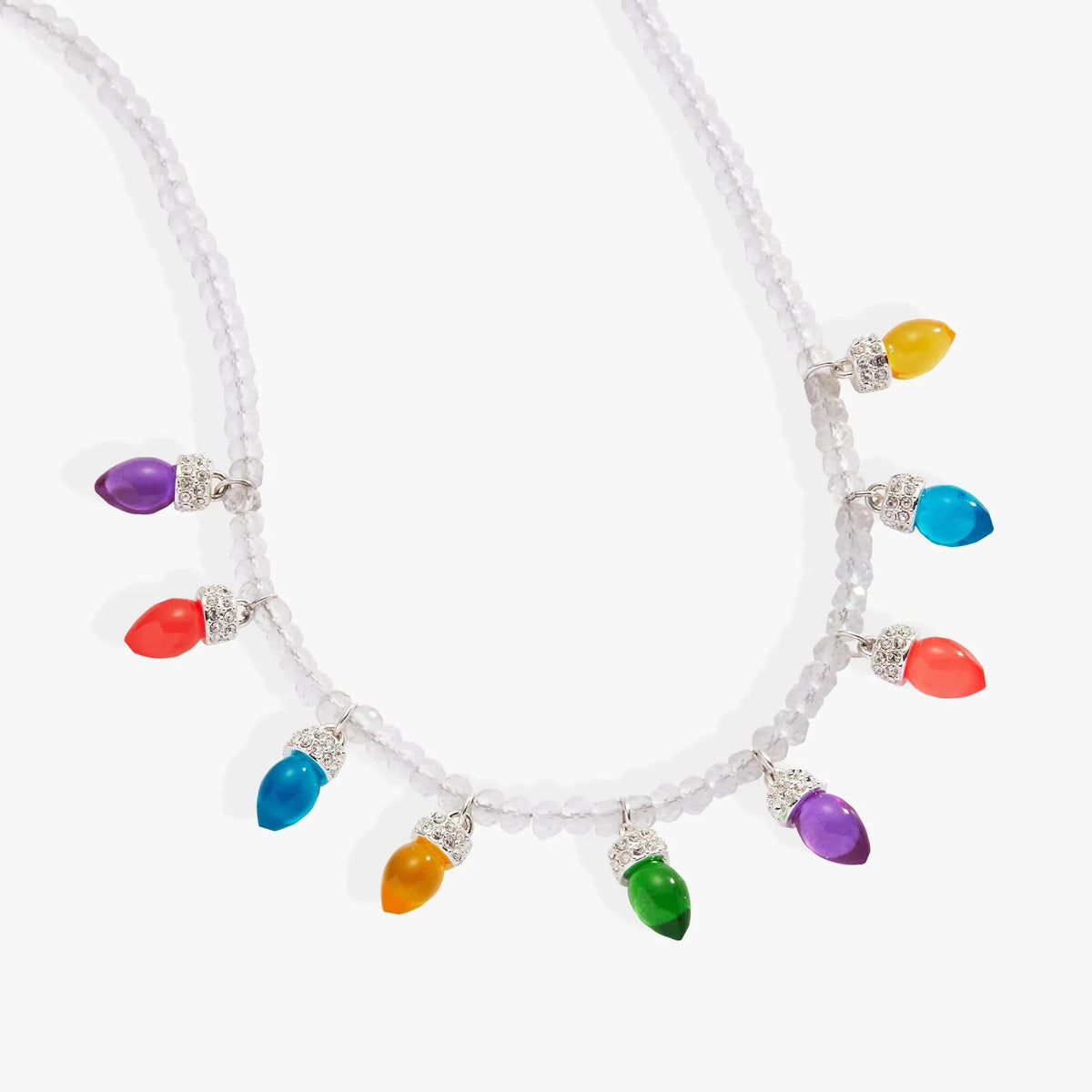 ALEX AND ANI — Christmas Light Bulb Necklace