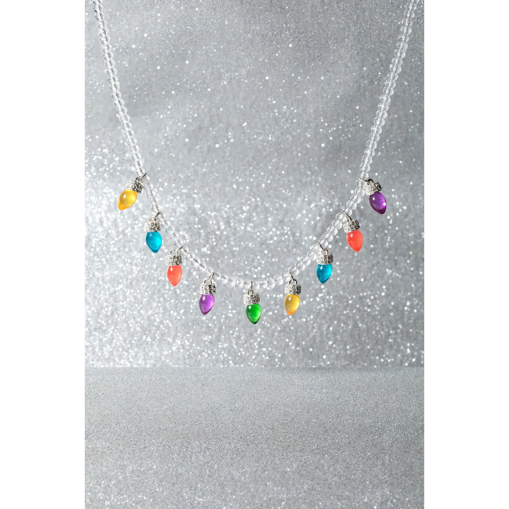 ALEX AND ANI — Christmas Light Bulb Necklace
