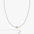 ALEX AND ANI — Crystal and Pearl Beaded Necklace