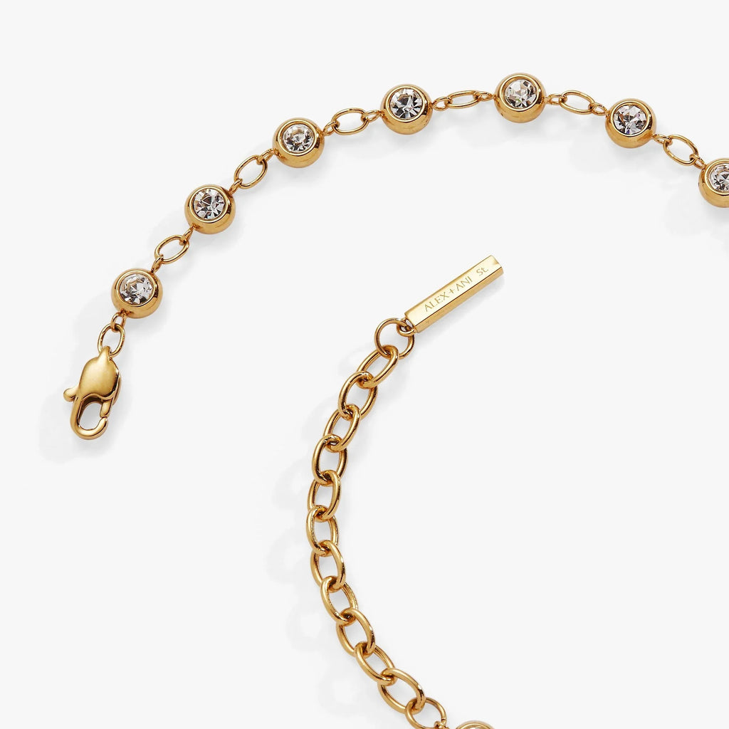 ALEX AND ANI — Crystal Pebble Chain Bracelet