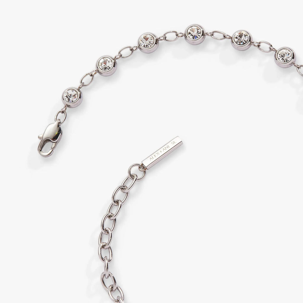 ALEX AND ANI — Crystal Pebble Chain Bracelet