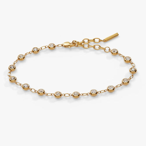 ALEX AND ANI — Crystal Pebble Chain Bracelet