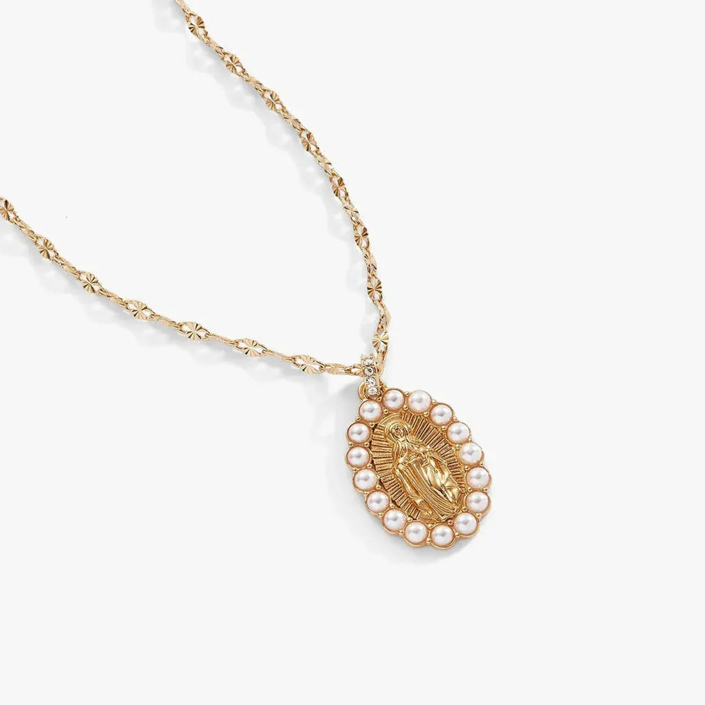 ALEX AND ANI — Divine Guides Mary Pendant Necklace
