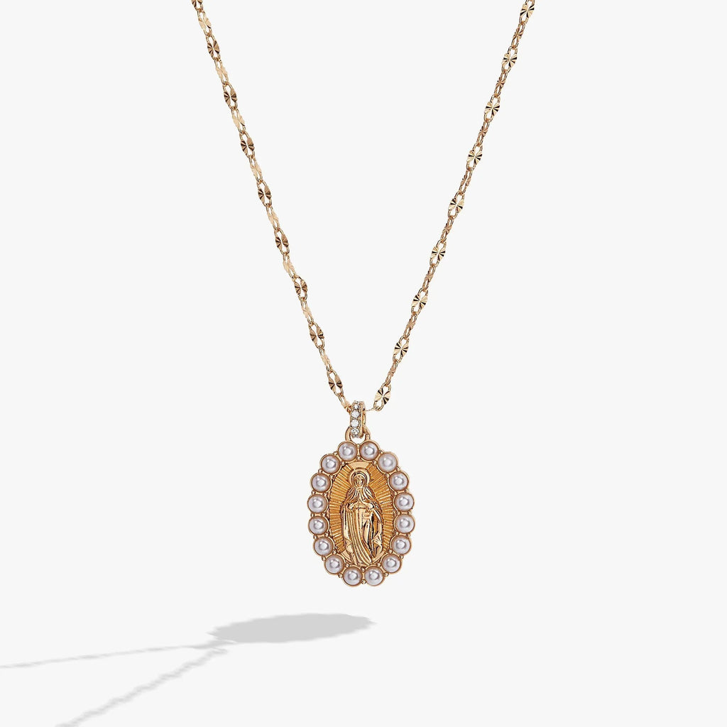 ALEX AND ANI — Divine Guides Mary Pendant Necklace
