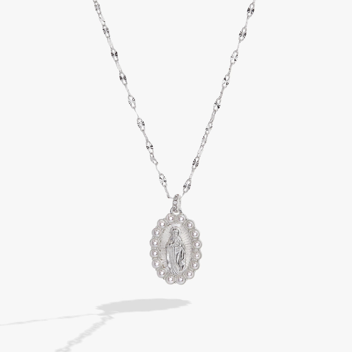 ALEX AND ANI — Divine Guides Mary Pendant Necklace