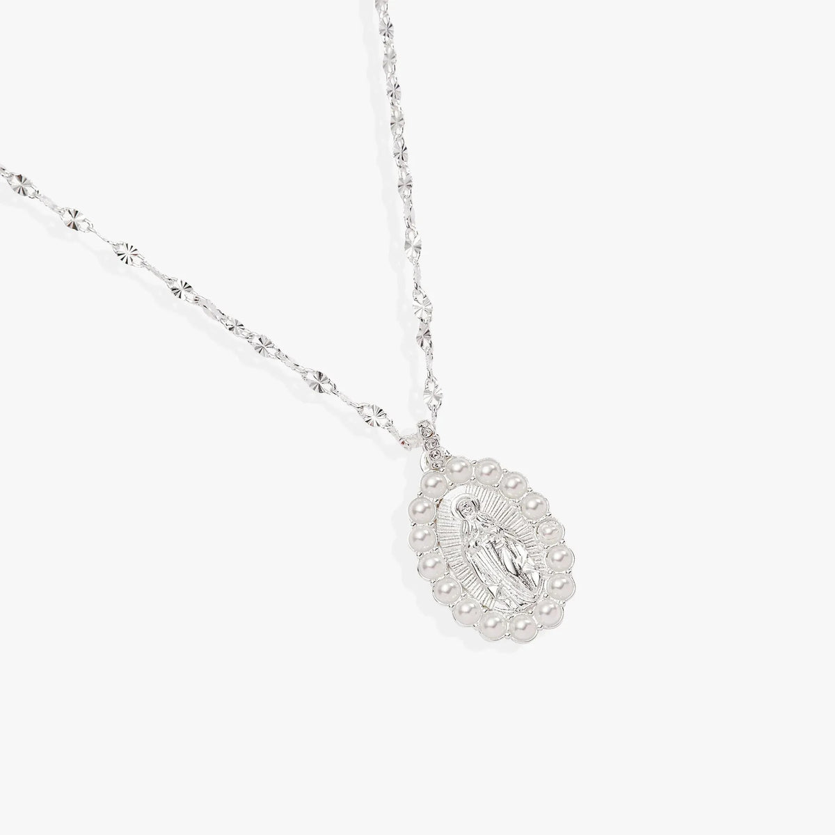 ALEX AND ANI — Divine Guides Mary Pendant Necklace