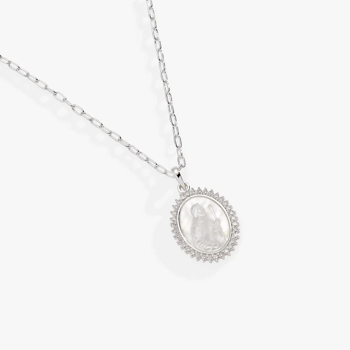 ALEX AND ANI — Divine Guides St. Christopher Pendant Necklace