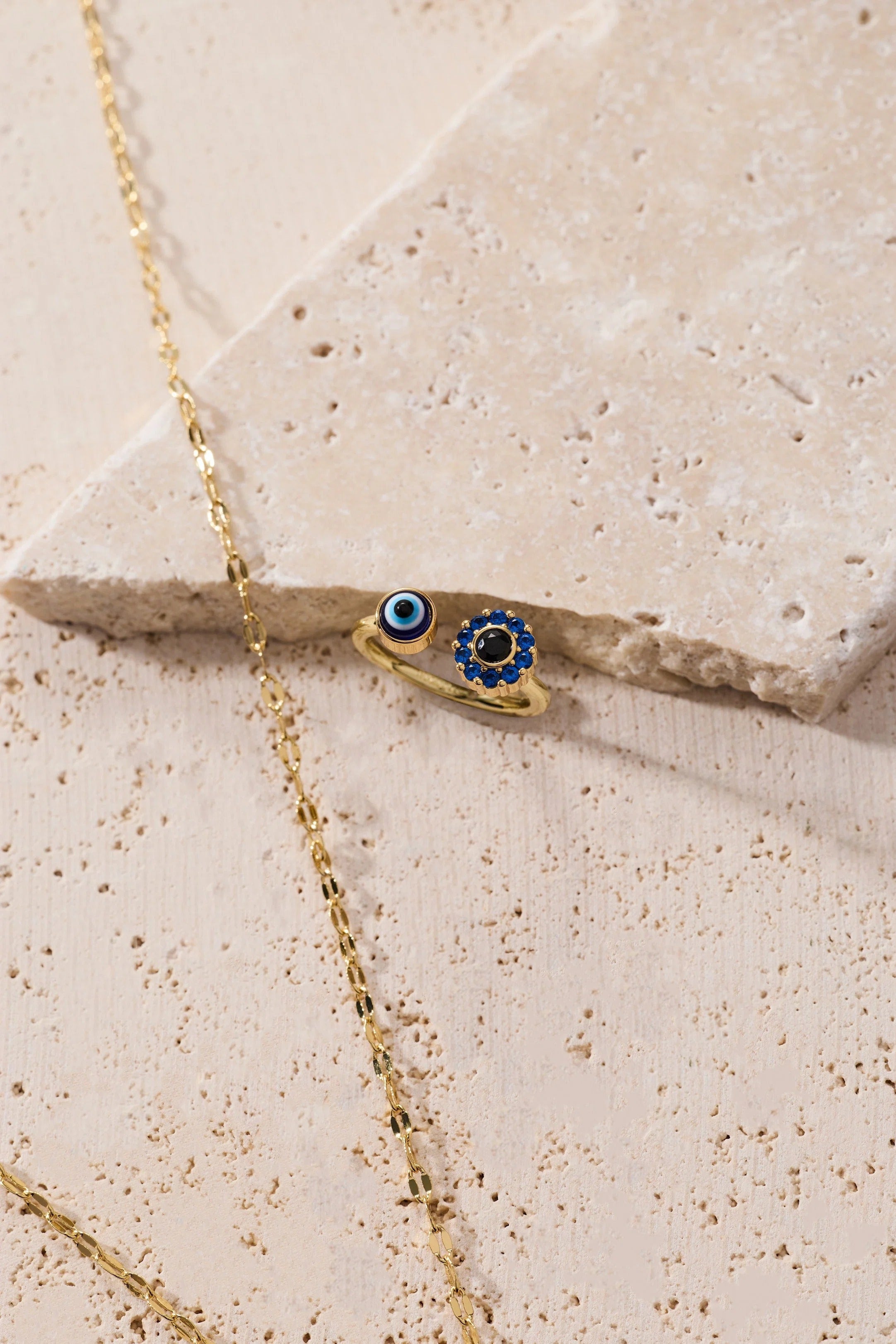 ALEX AND ANI — Evil Eye Fidget Spinner Ring