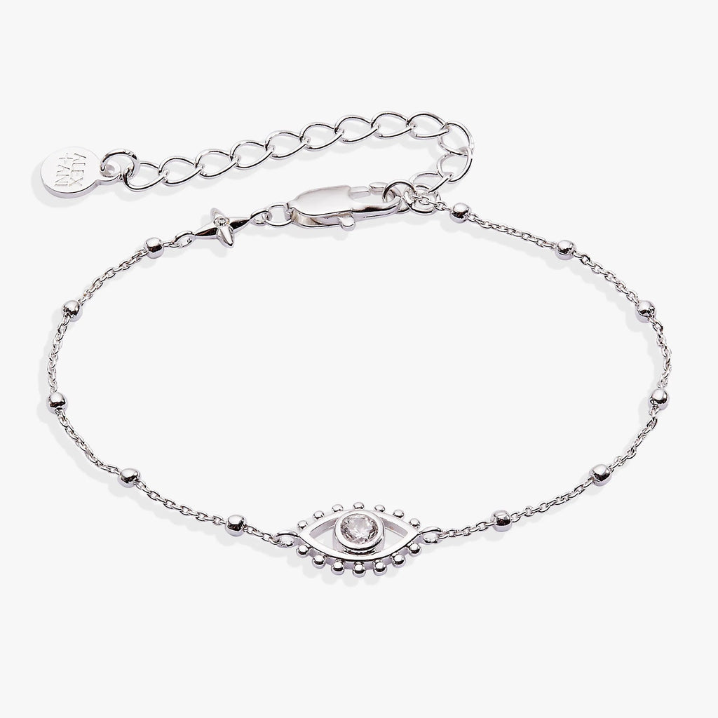 ALEX AND ANI — Evil Eye Inline Bracelet