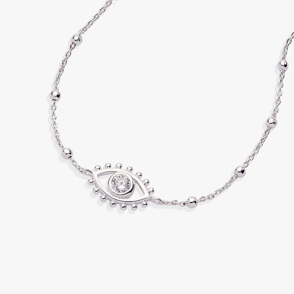 ALEX AND ANI — Evil Eye Inline Bracelet