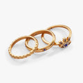 ALEX AND ANI — Evil Eye Stacking Ring Set of 3