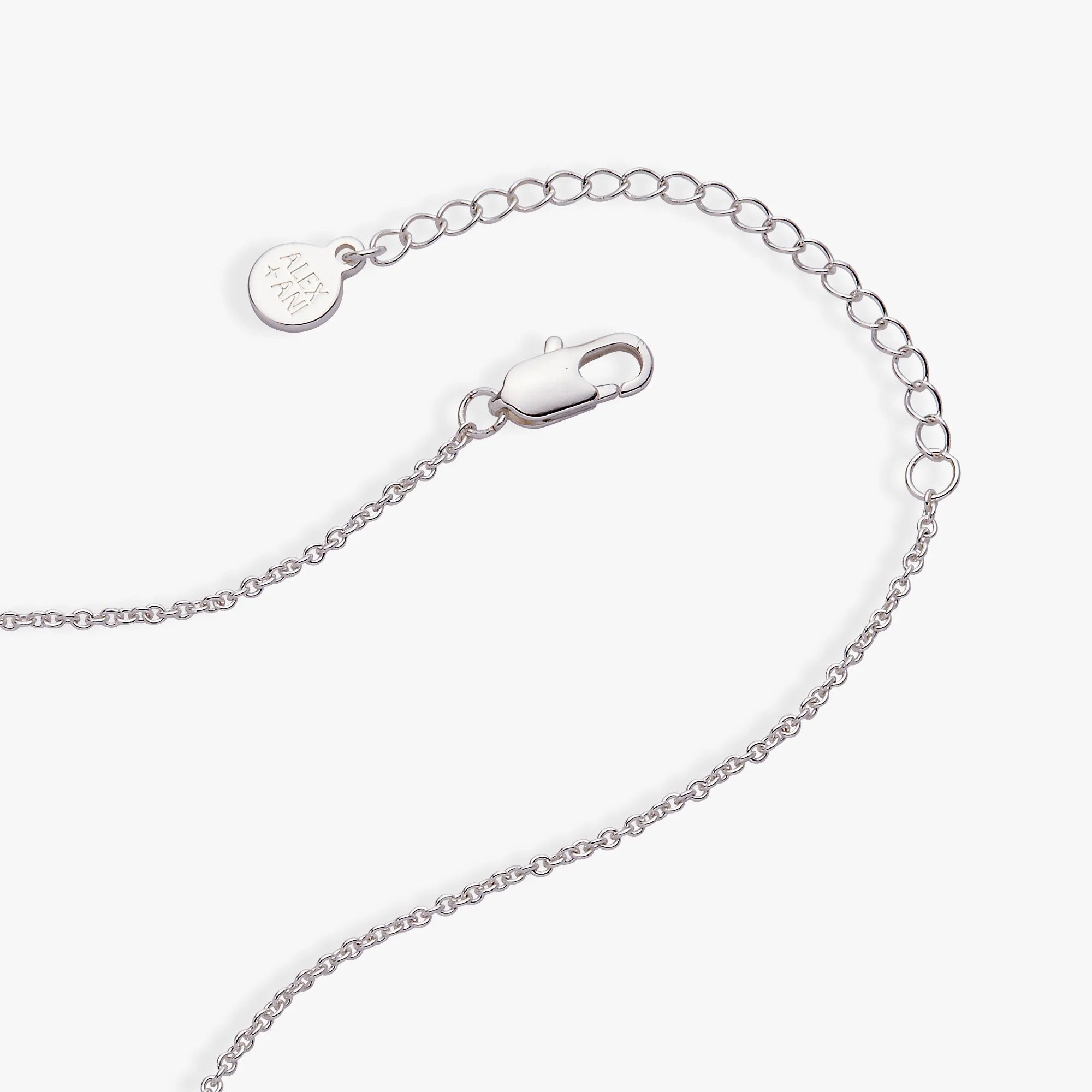 ALEX AND ANI — Faith Cross and Angel Wing Charm Necklace