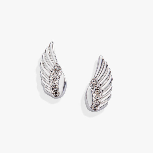 ALEX AND ANI — Faith Wing Stud Earrings