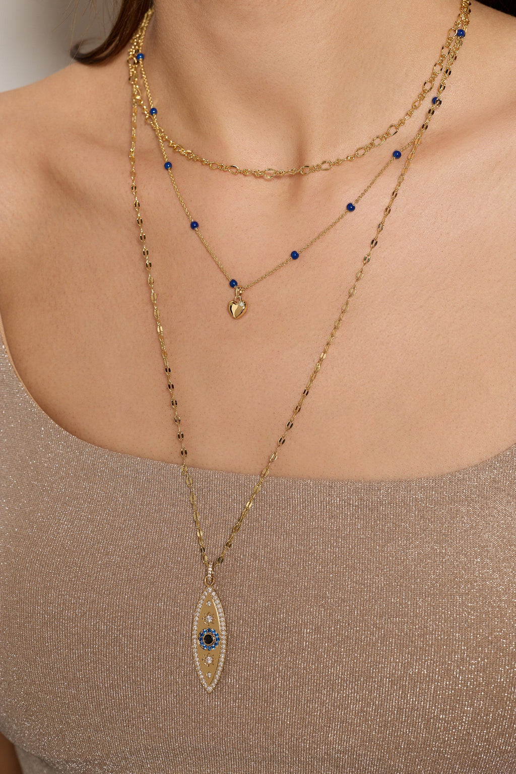 ALEX AND ANI — Festival Stranded™ Evil Eye Necklace