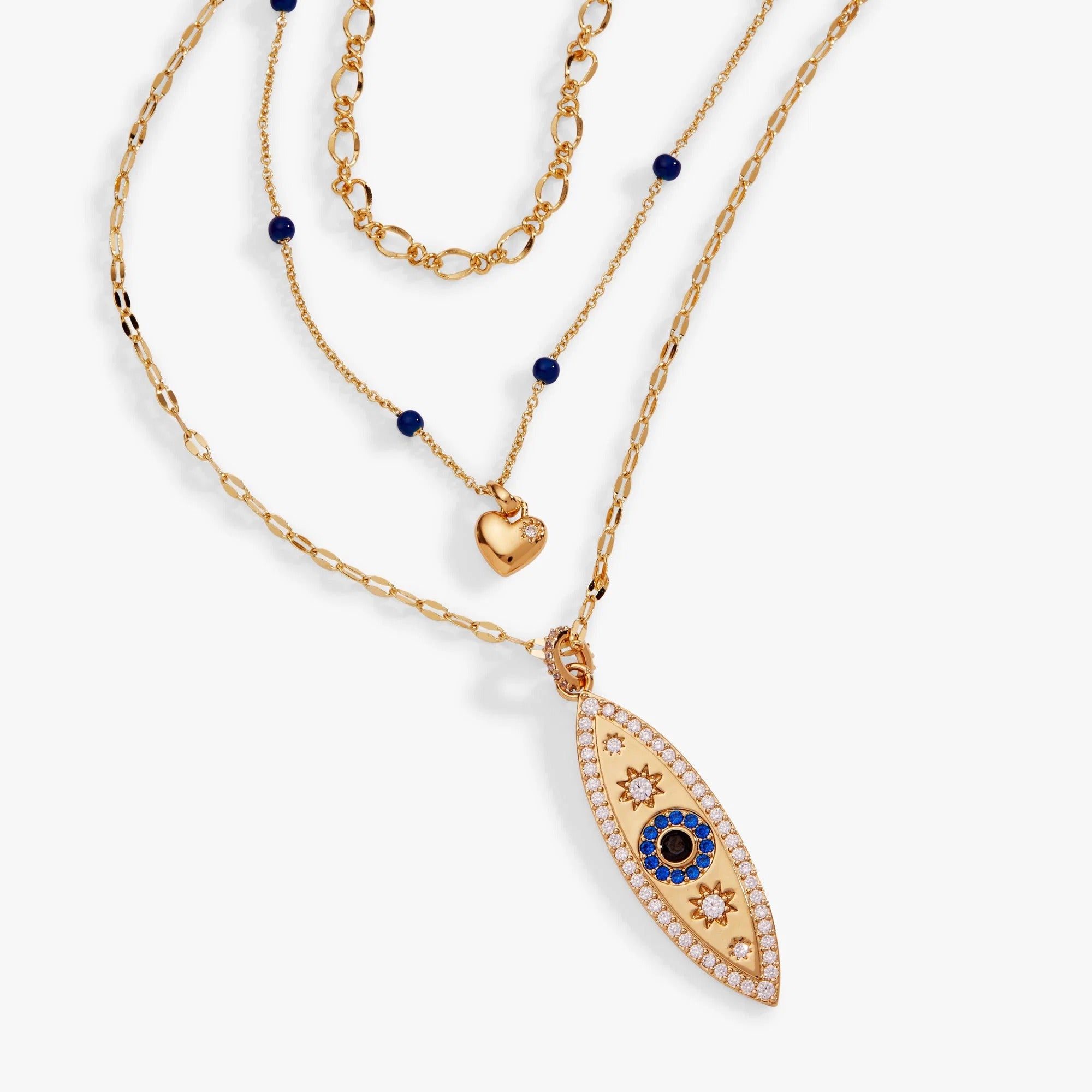 ALEX AND ANI — Festival Stranded™ Evil Eye Necklace