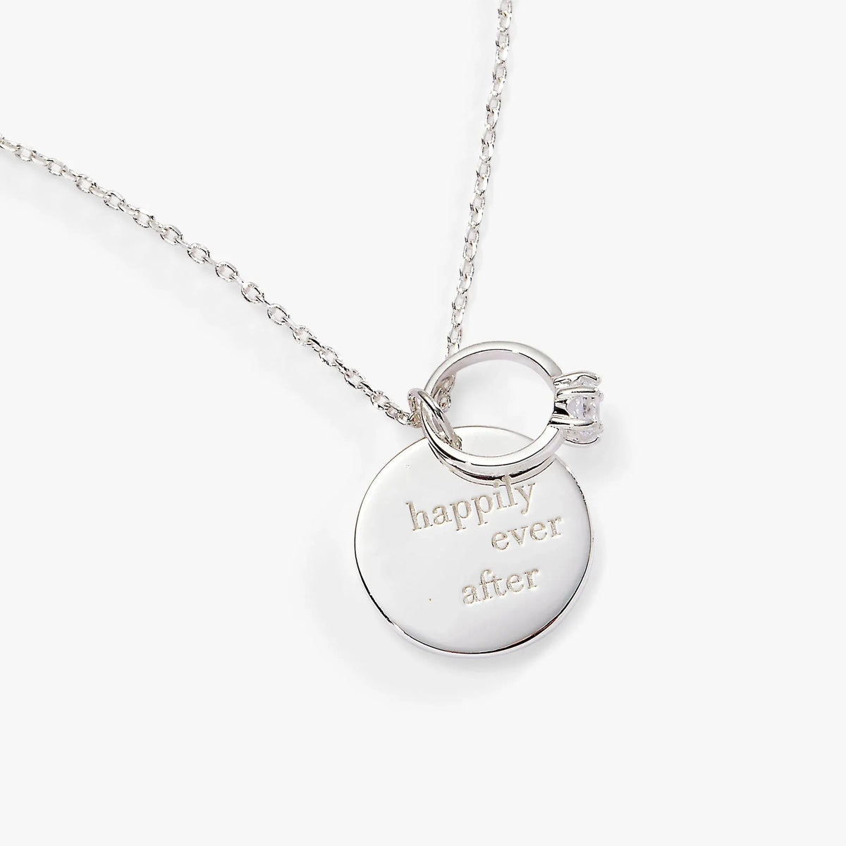 ALEX AND ANI — “Happily Ever After” Duo Charm Pendant Necklace