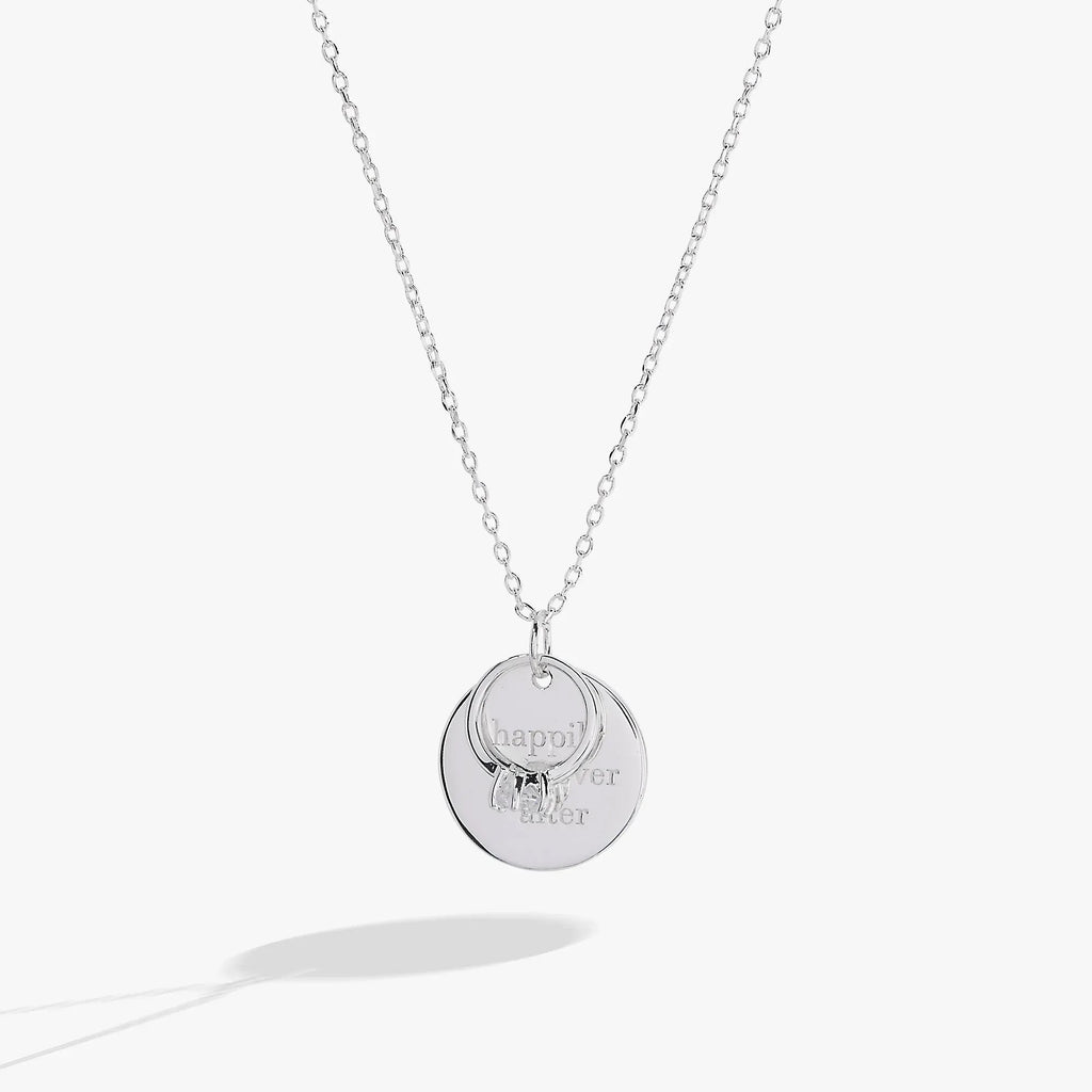 ALEX AND ANI — “Happily Ever After” Duo Charm Pendant Necklace