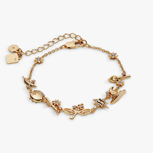 ALEX AND ANI — Harry Potter™ Mixed Icon Inline Charm Bracelet