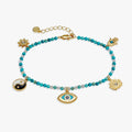 ALEX AND ANI — Healing Stone Charm Anklet