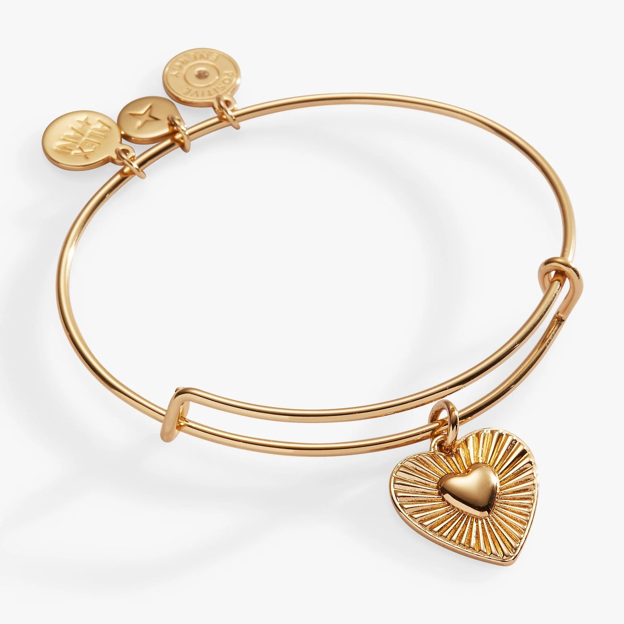 ALEX AND ANI — Heartburst Charm Bangle