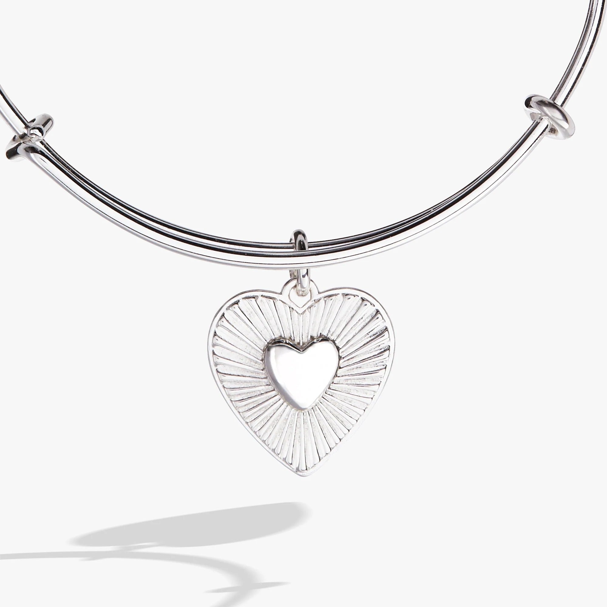 ALEX AND ANI — Heartburst Charm Bangle