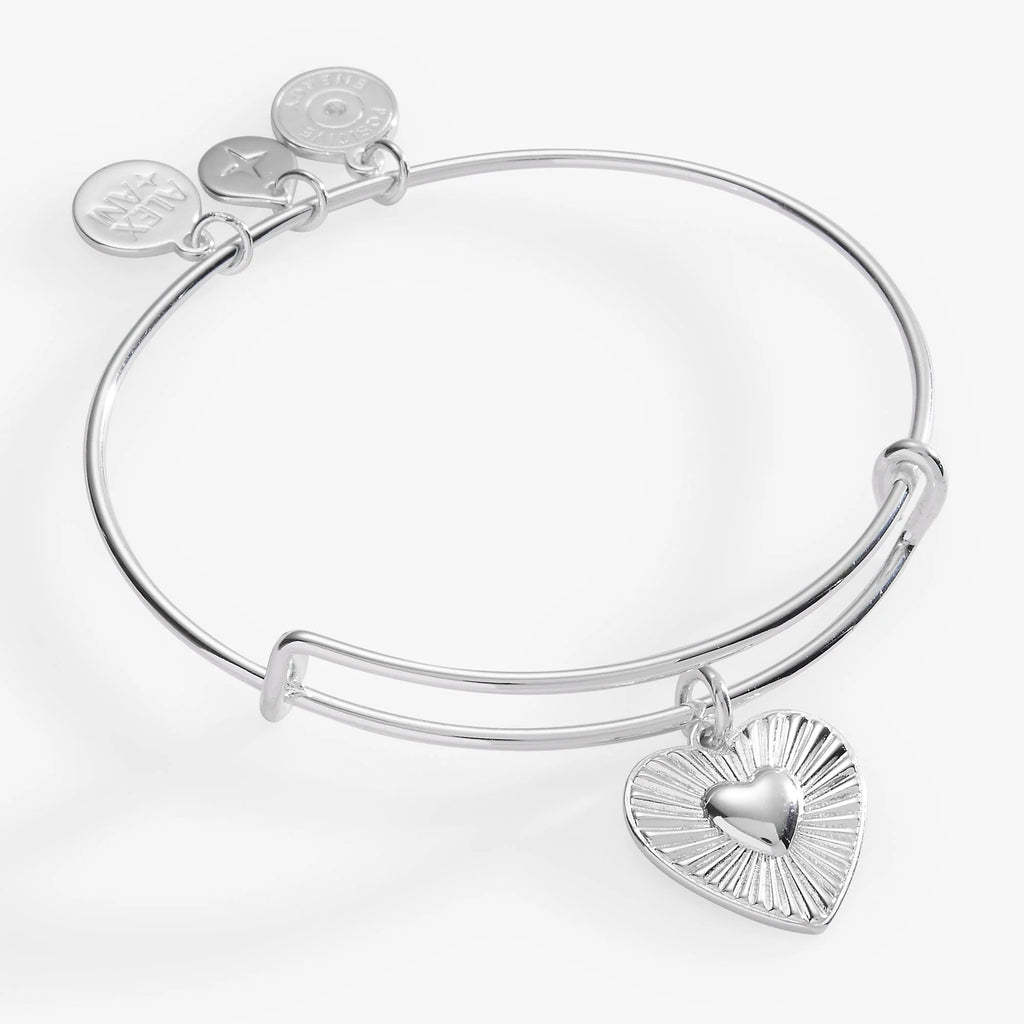 ALEX AND ANI — Heartburst Charm Bangle