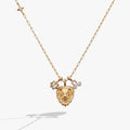 ALEX AND ANI — Leo Zodiac Charm Cluster Necklace