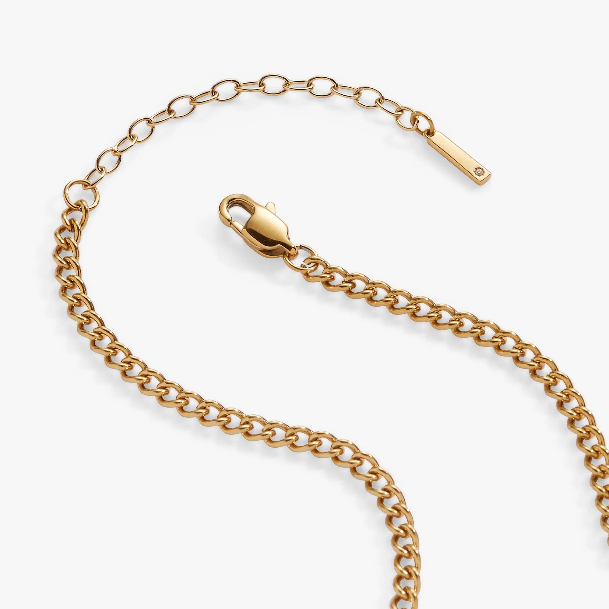 ALEX AND ANI — Mama Curb Chain Necklace