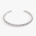 ALEX AND ANI — Puffy Rope Texture Cuff Bracelet