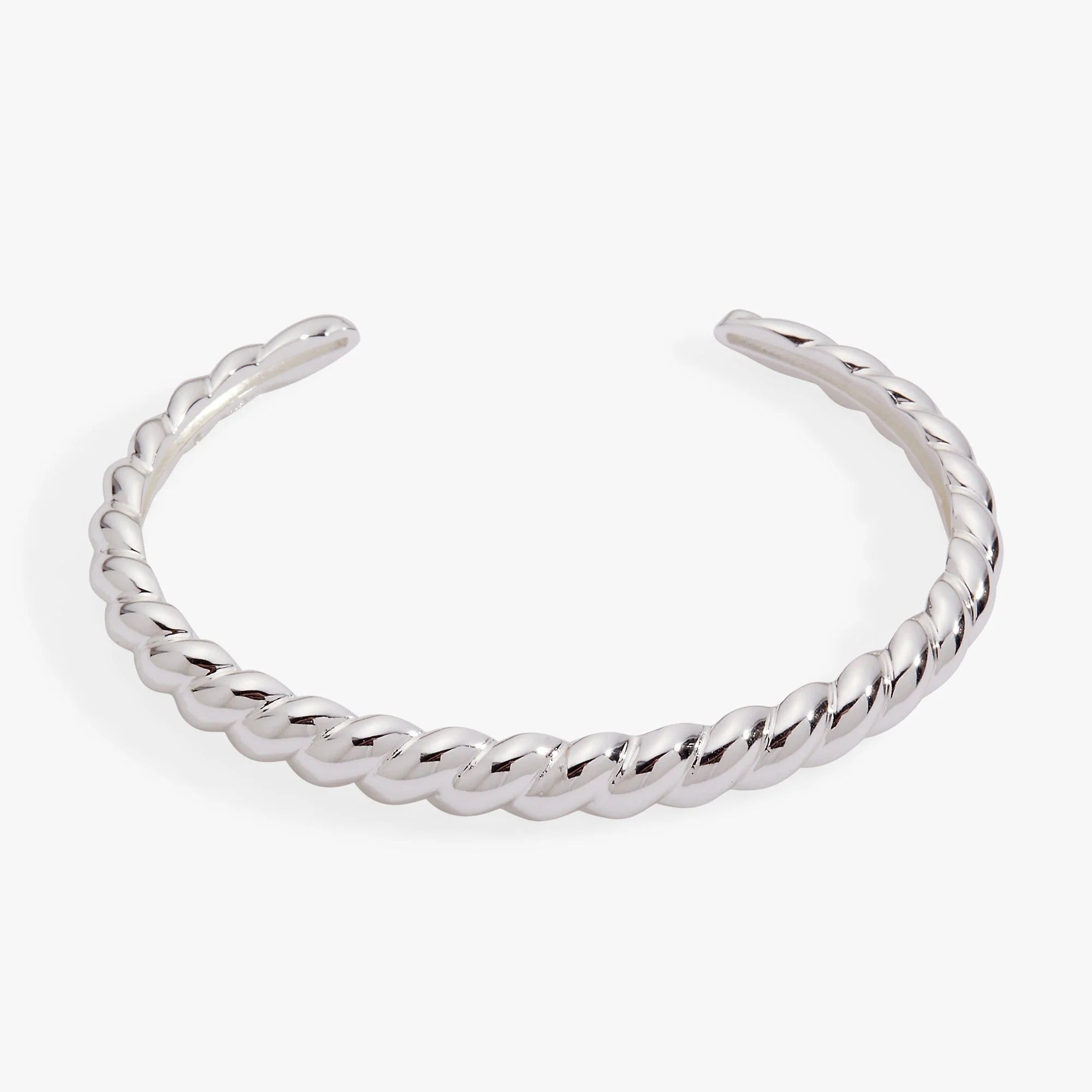 ALEX AND ANI — Puffy Rope Texture Cuff Bracelet