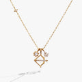 ALEX AND ANI — Sagittarius Zodiac Charm Cluster Necklace