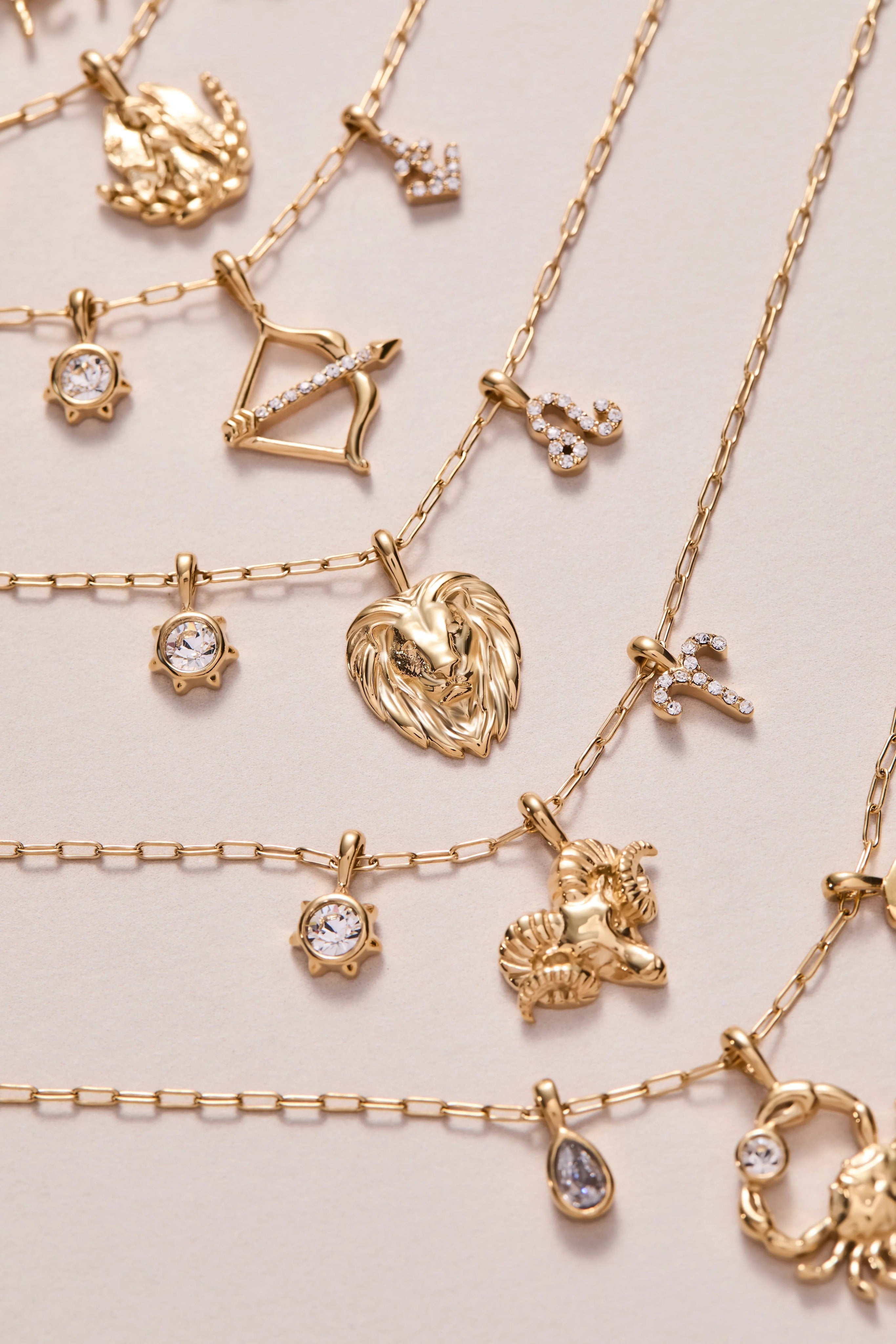 ALEX AND ANI — Sagittarius Zodiac Charm Cluster Necklace