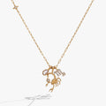 ALEX AND ANI — Scorpio Zodiac Charm Cluster Necklace