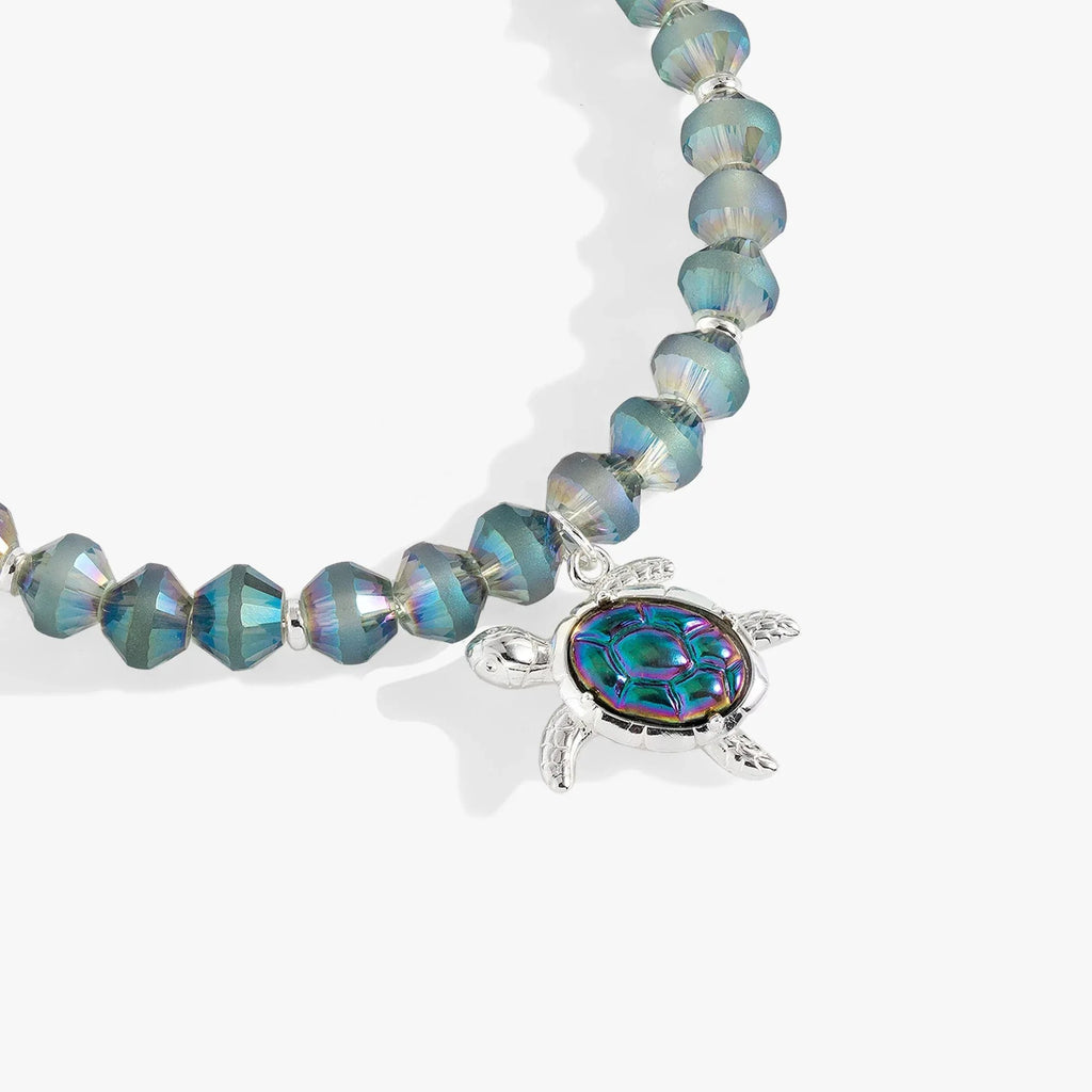 ALEX AND ANI — Sea Turtle Beaded Bangle