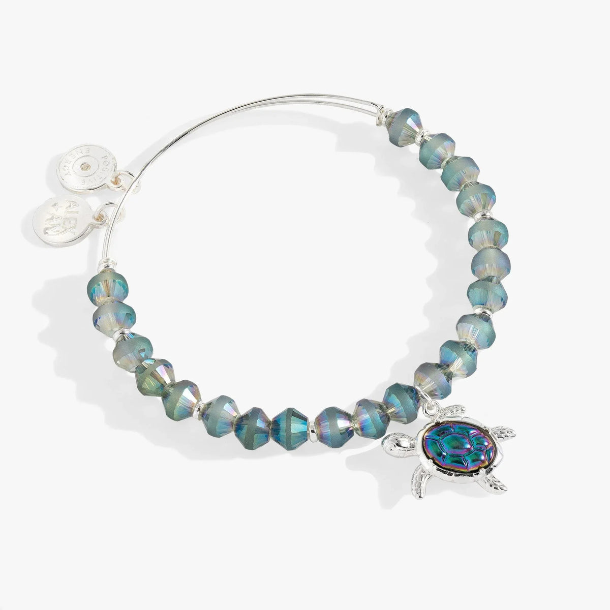 ALEX AND ANI — Sea Turtle Beaded Bangle